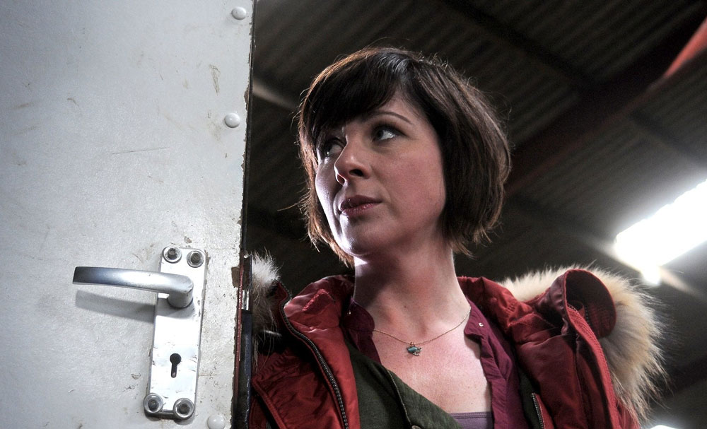 Mali Harries as DI Mared Rhys in Hinterland series 1 episode 2