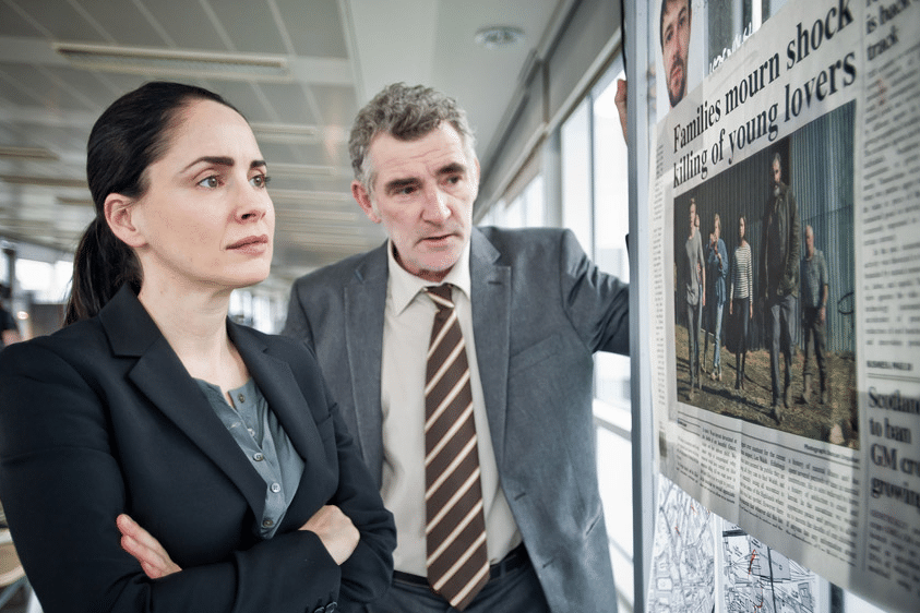 Laura Fraser and Steve Evets star in One of Us episode 2
