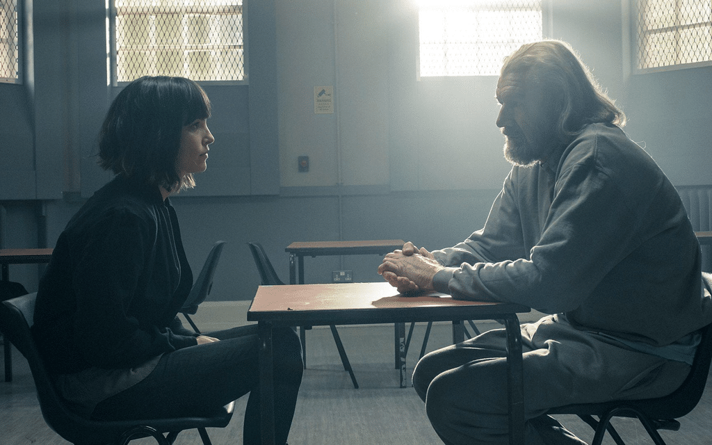 Jodi Balfour and Clive Russell star as DI Elaine Shepherd and Henry Parides in Rellik episode 4