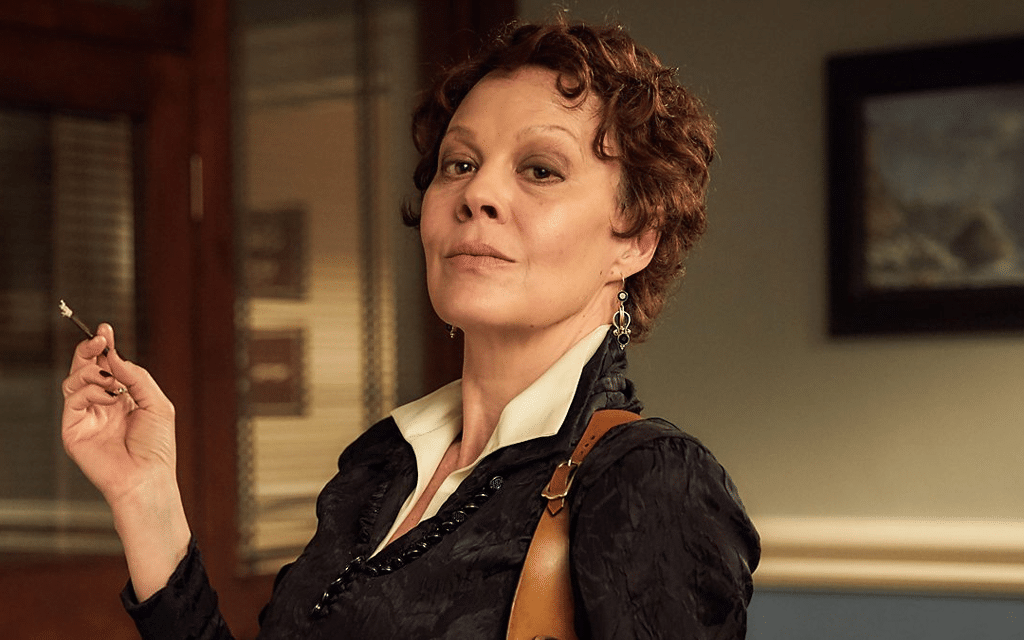 Helen McCrory stars as Polly Shelby in Peaky Blinders series 4 episode 2