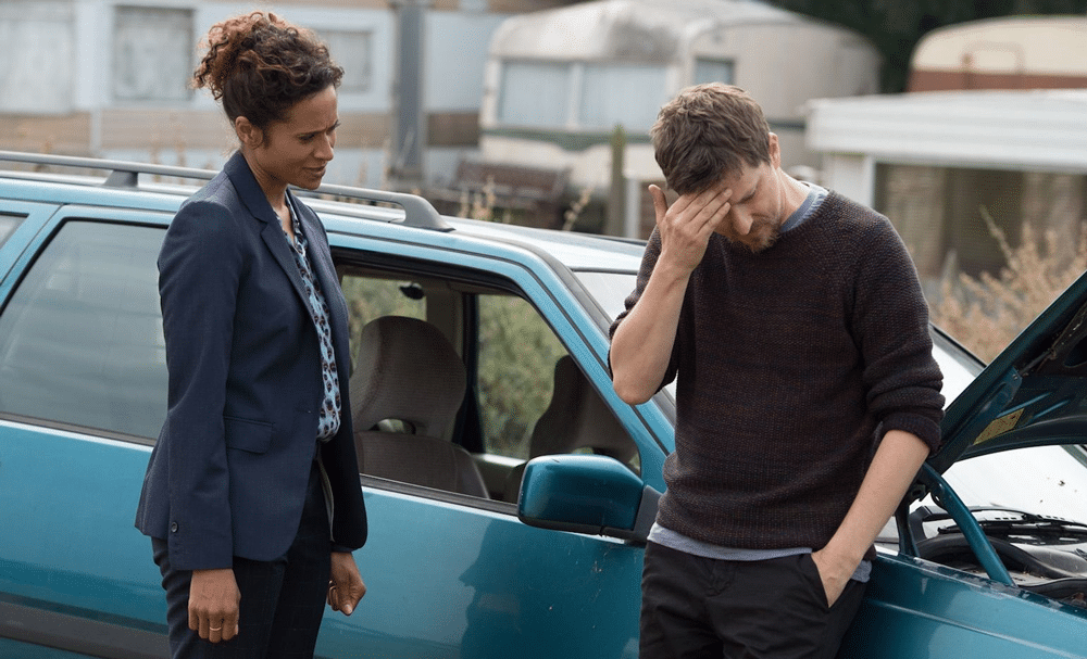 Angel Coulby and Lee Ingleby star as DI Cathy Hudson and David Collins in Innocent episode 4