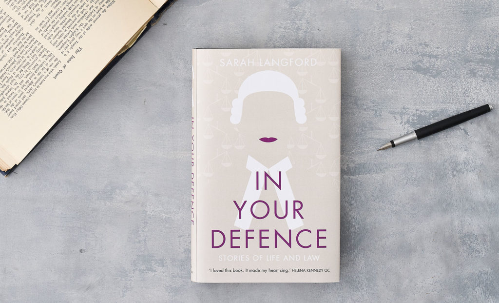in your defence by sarah langford, a book full of interesting law facts