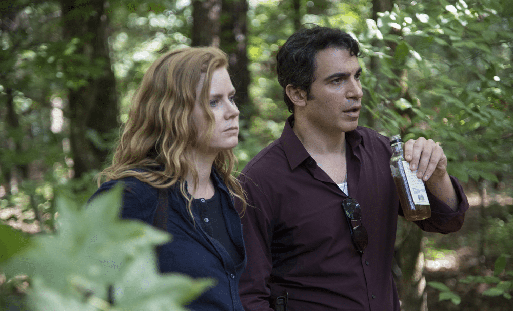 Amy Adams and Chris Messina star as Camille and Richard in Sharp Objects episode 4