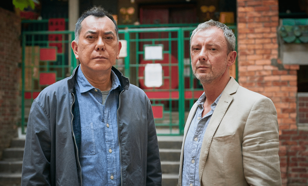 Anthony Wong and John Simm star in ITV's Strangers episode 3