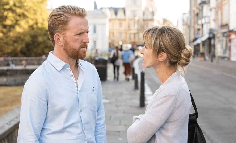 Katherine Kelly and Tom Goodman-Hill star as Leah Dale and Adam Dale in ITV's Cheat episode 3