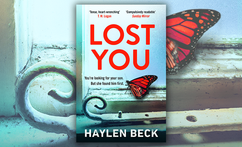 paperback cover for lost you by haylen beck