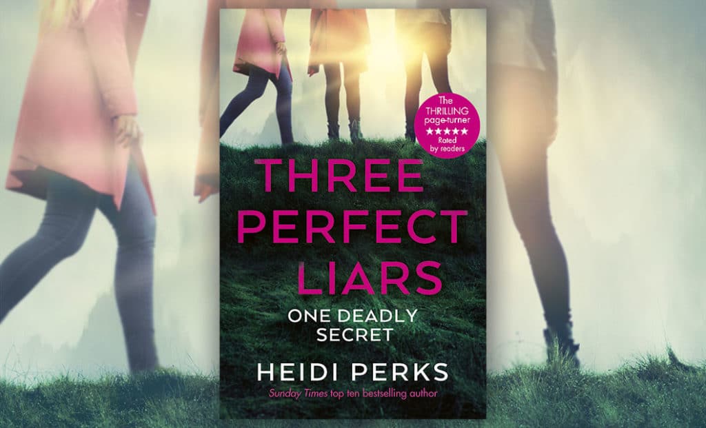 cover of three perfect liars by heidi perks