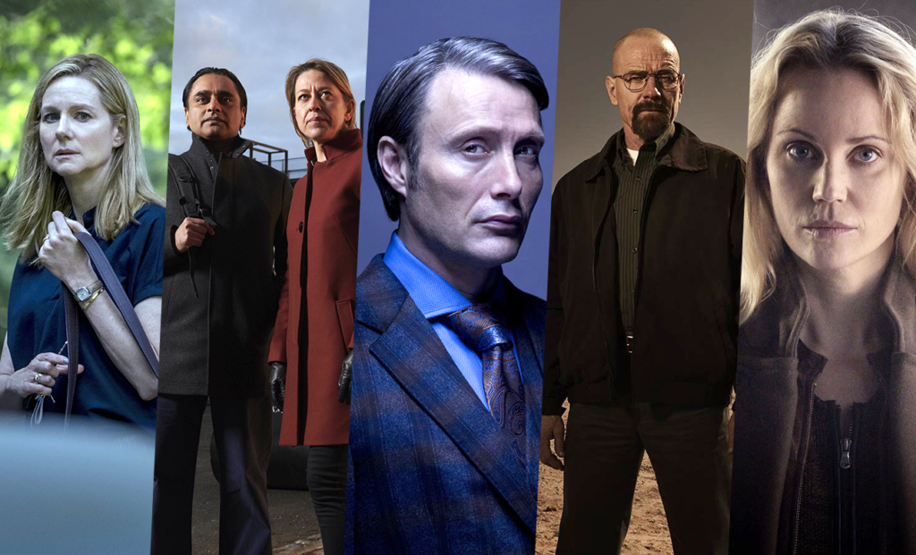 Ozark, Unforgotten, Hannibal, Breaking Bad and The Bridge feature in our authors' picks of the best bingeable TV shows