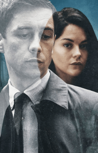Sarah Greene and Killian Scott star as Detectives Cassie Maddox and Rob Reilly in BBC One's Dublin Murders series 1