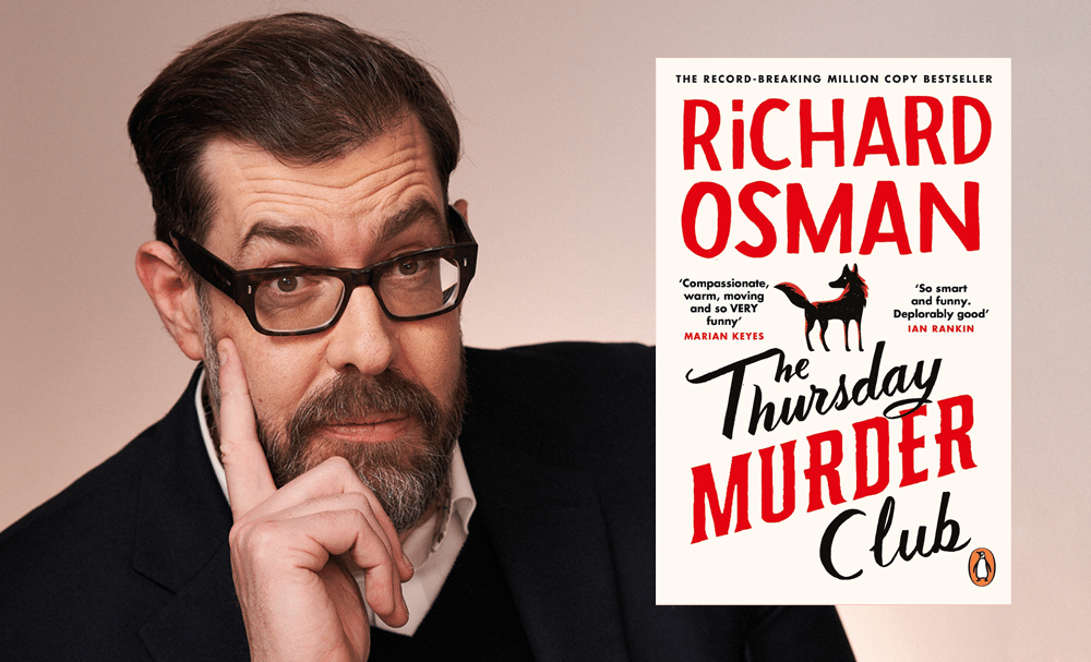 Richard Osman, author of The Thursday Murder Club