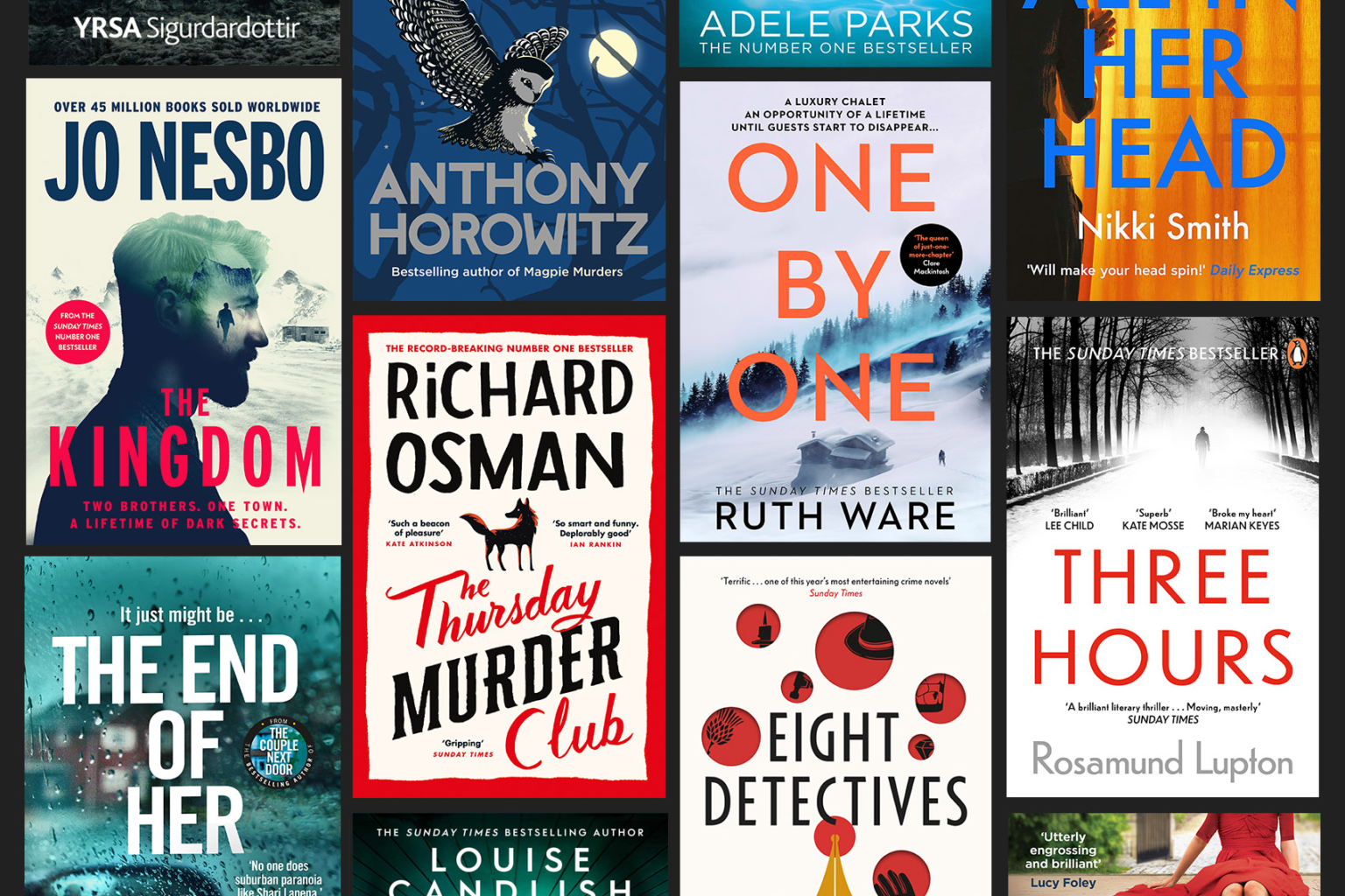 15 authors pick the best crime novels of 2020