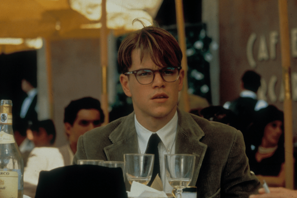 Matt Damon stars as Tom Ripley in the film adaptation of Patricia Highsmith's The Talented Mr Ripley
