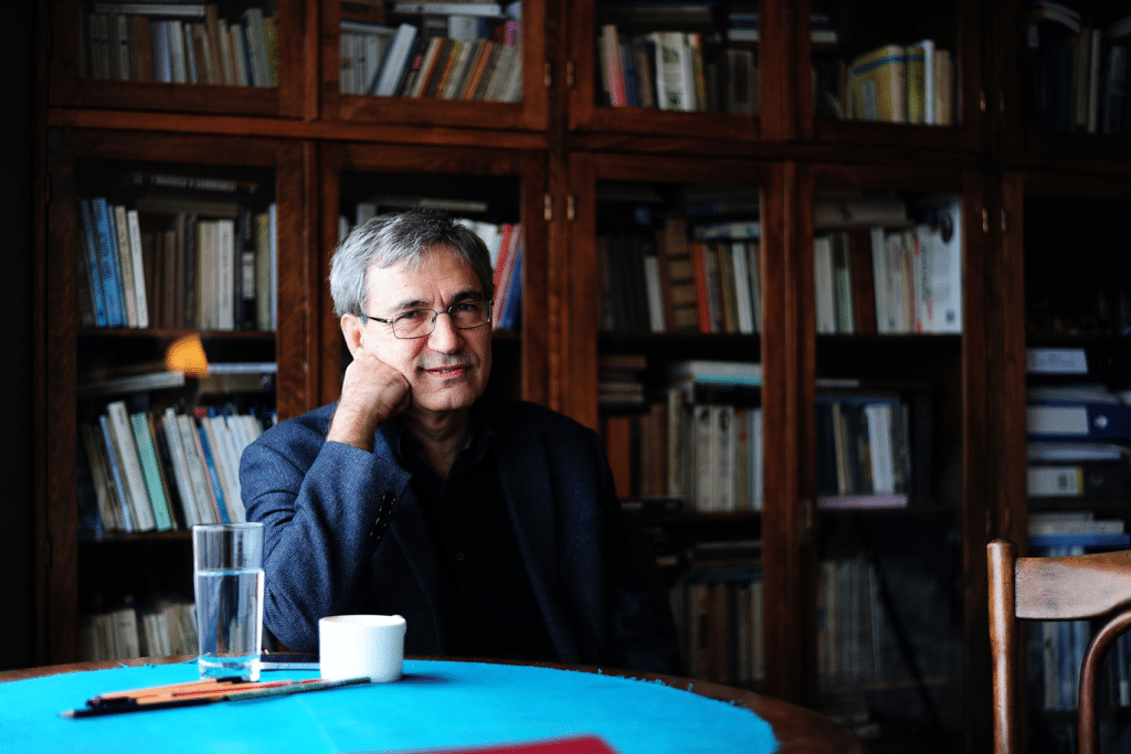 Photo of author Orhan Pamuk by Ozan Kose, Getty Images