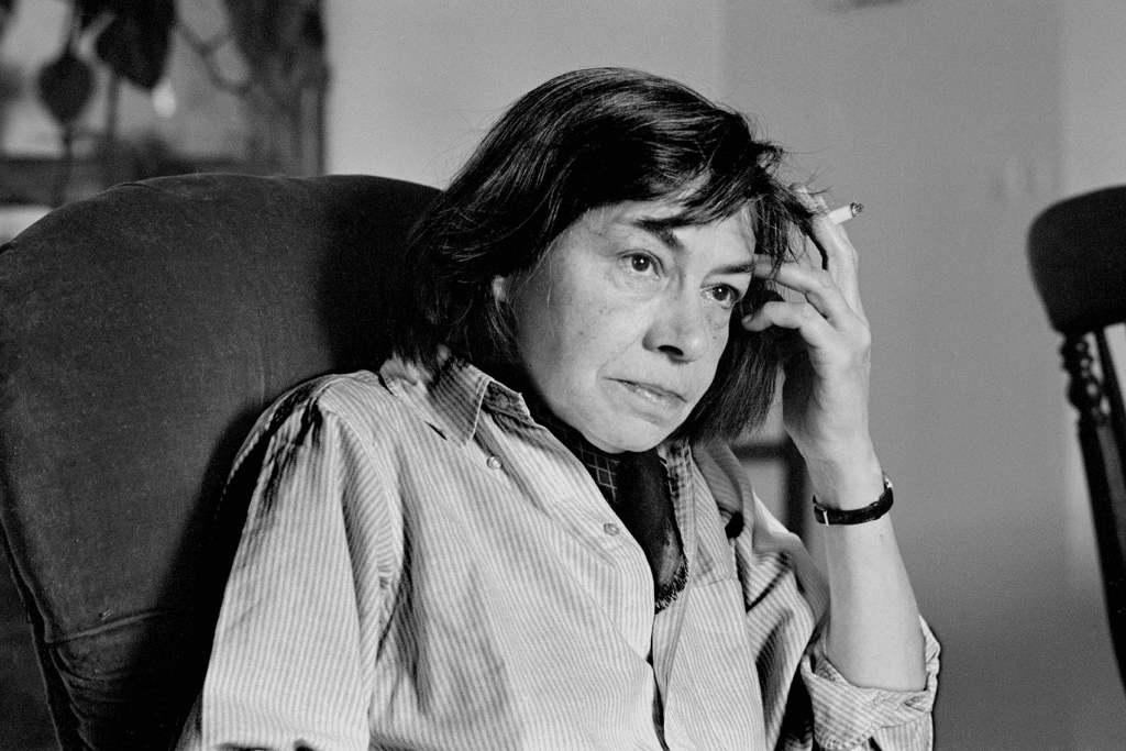 Photo of Patricia Highsmith, author of the Tom Ripley books. See all the Tom Ripley books in order below.