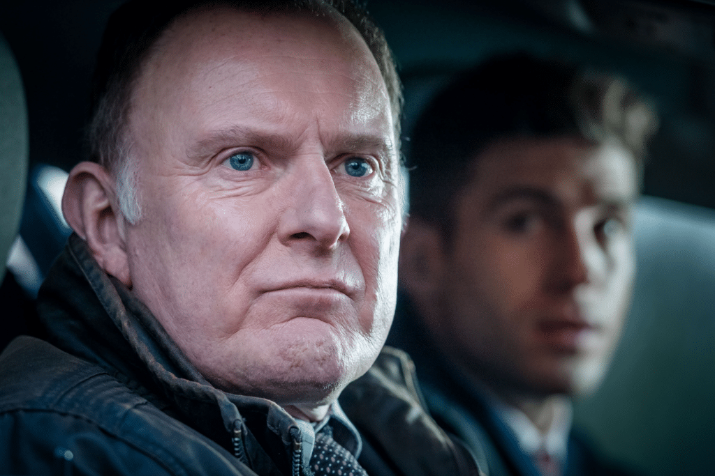 Robert Glenister and Dino Fetscher star in Paranoid episode 2