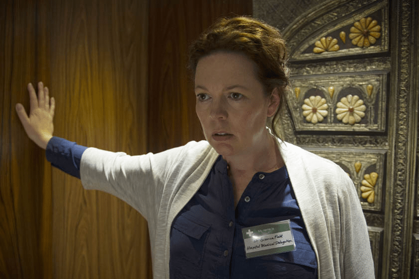 Olivia Colman stars in The Night Manager episode 6