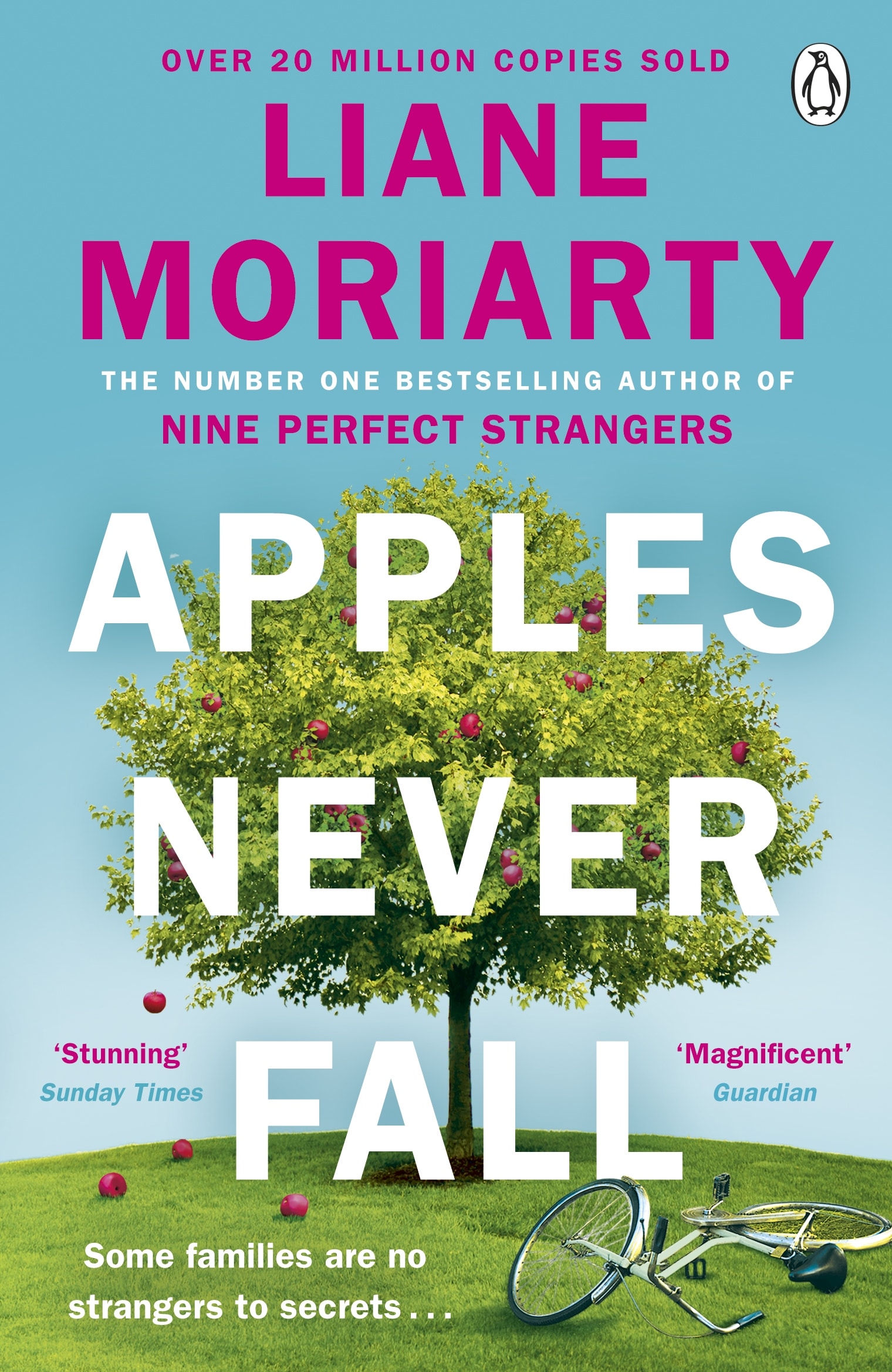 Book cover of Apples Never Fall by Liane Moriarty