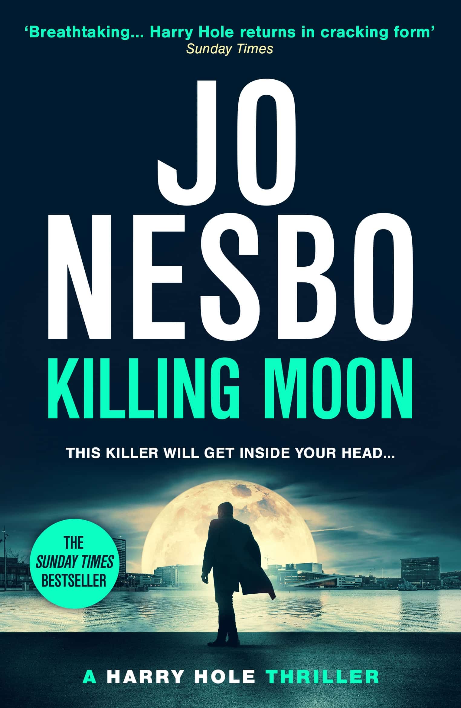 Killing Moon by Jo Nesbo paperback book cover