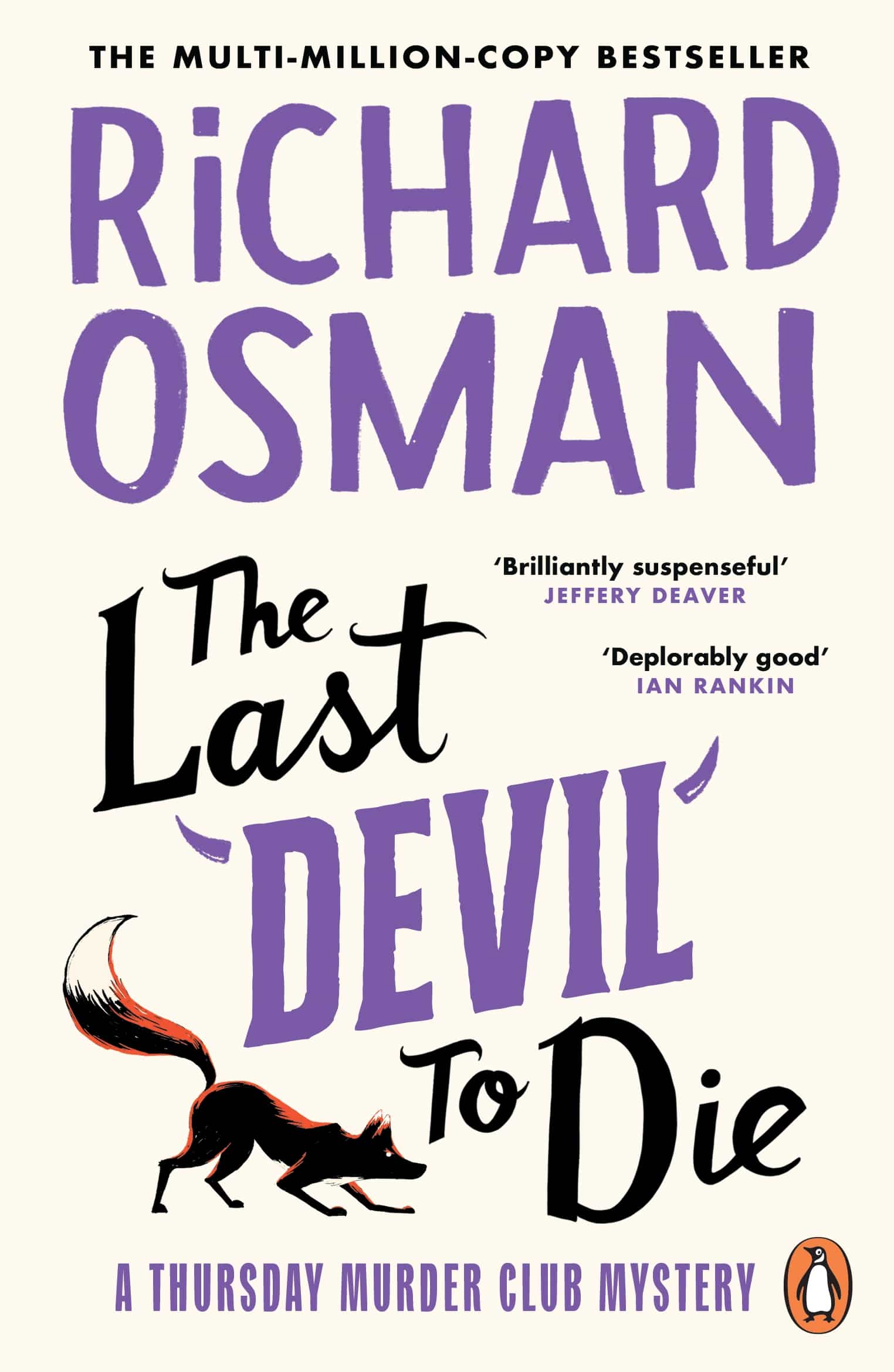 The Last Devil to Die by Richard Osman book cover