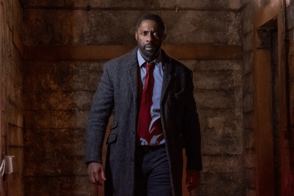 Photo of actor Idris Elba as DCI John Luther in Luther: The Fallen Son, coming soon to Netflix