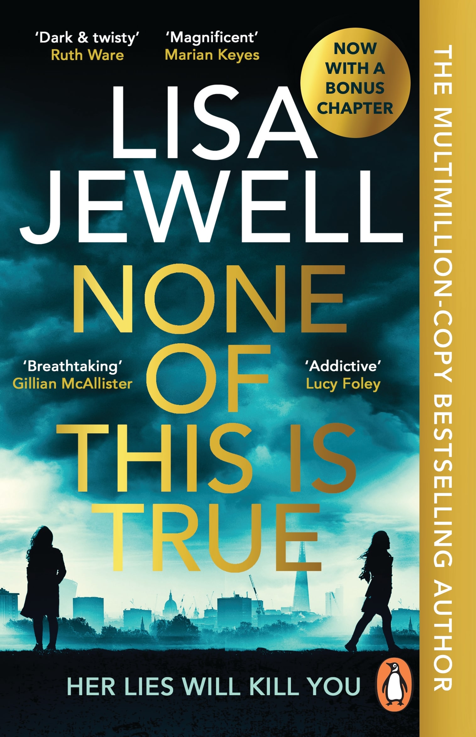 None of This is True by Lisa Jewell paperback with extra chapter