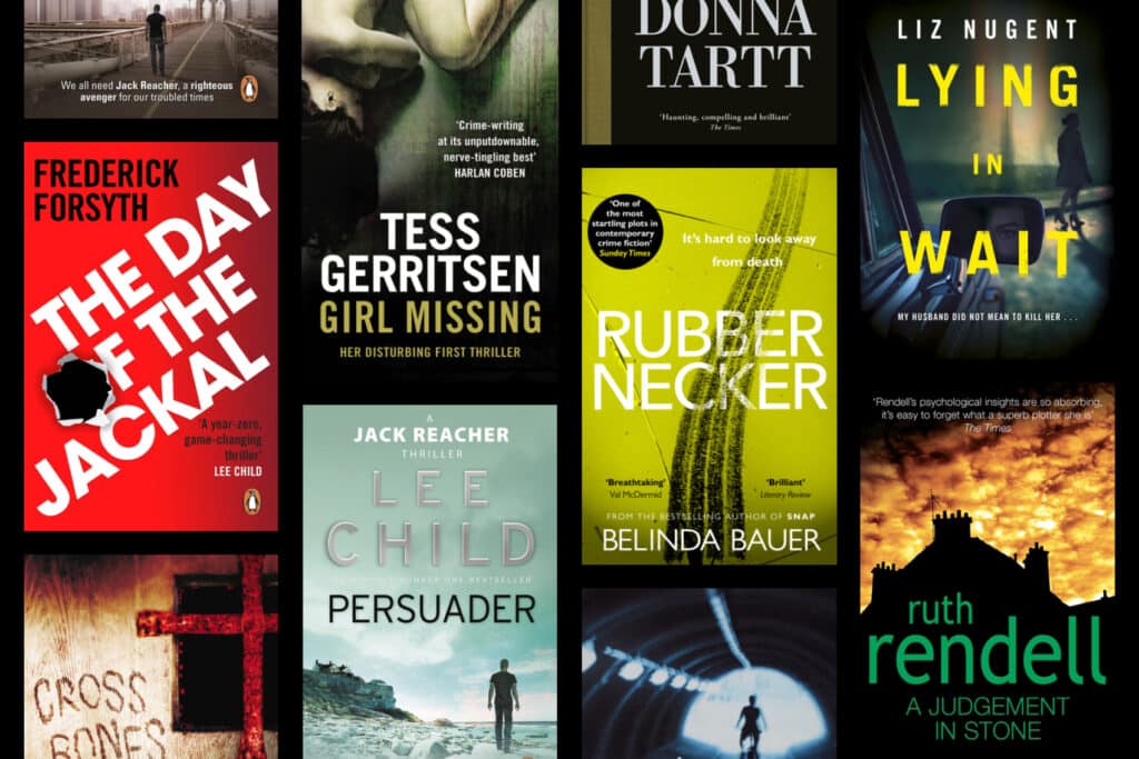 Addictive crime novels with best first lines