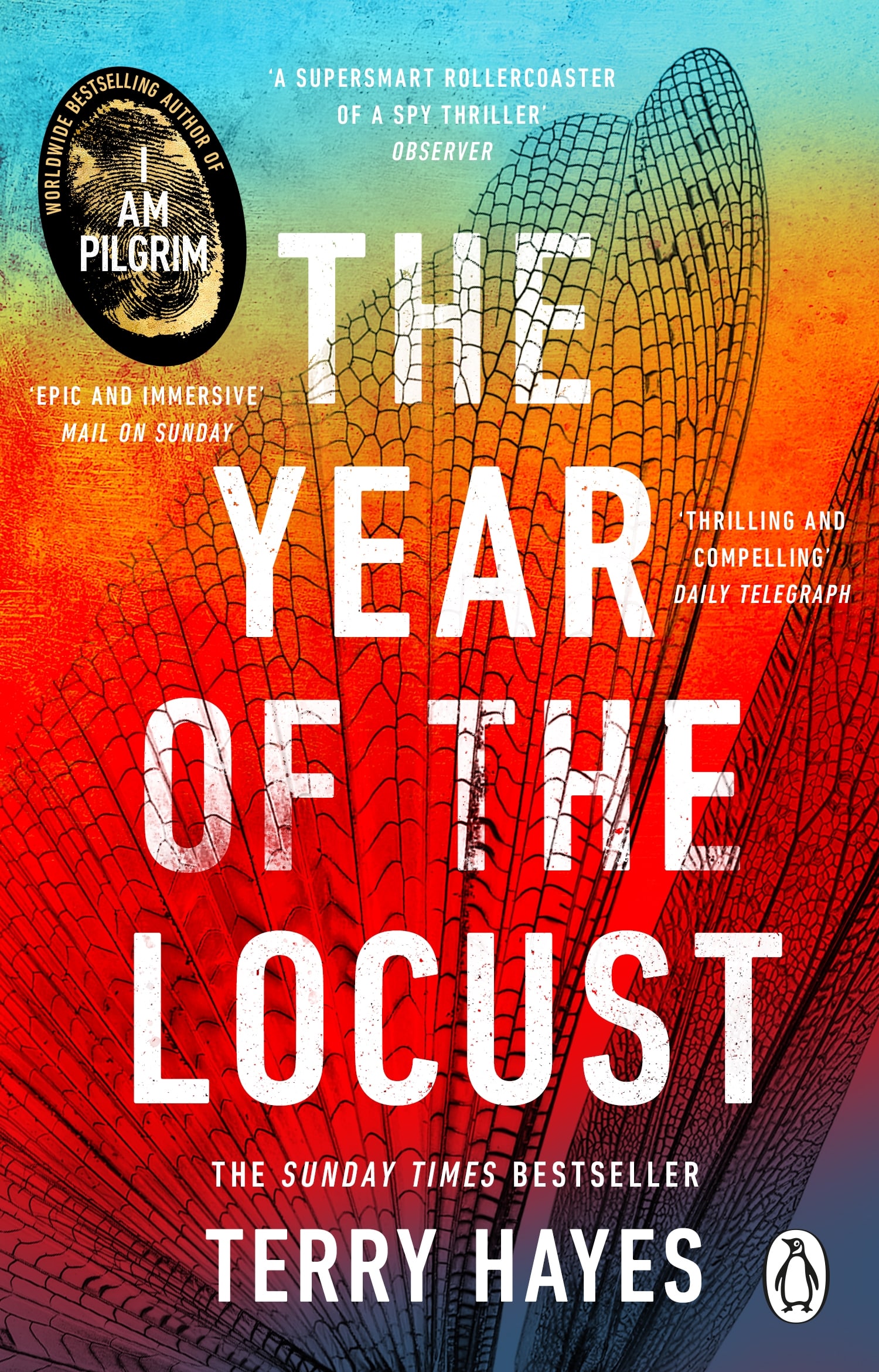 The Year of the Locust by Terry Hayes book cover
