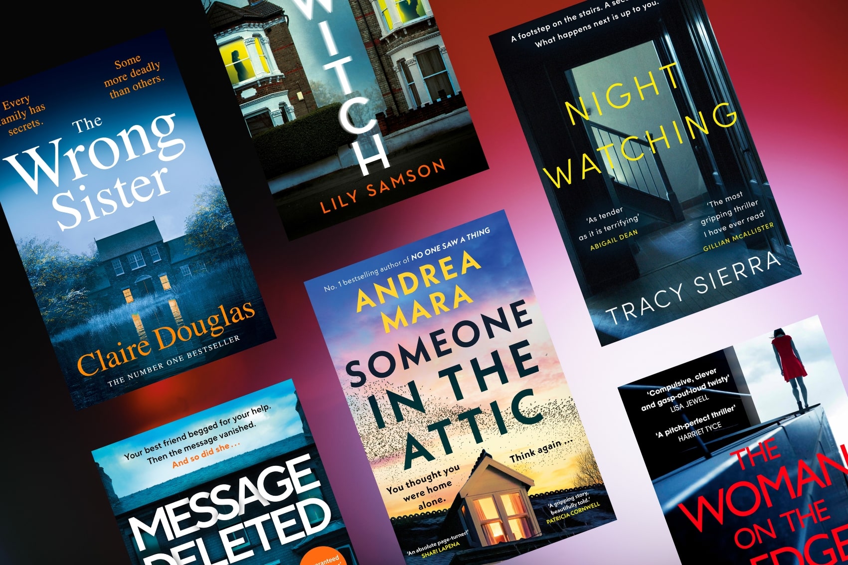 NEW!! Books with suspense high quality leadership, and love!! All Hardcover