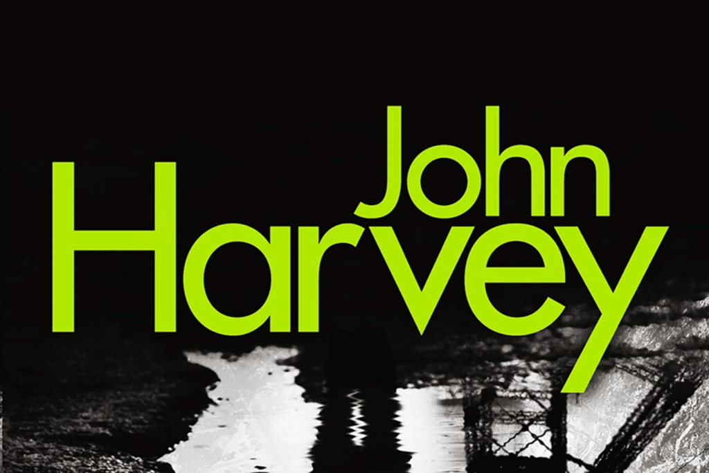 Header Image featuring the text 'John Harvey'