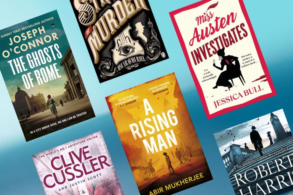 Best historical mysteries, including The Ghosts of Rome, A Rising Man and Miss Austen Investigates.