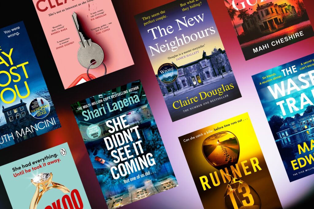 New psychological thriller books to read in 2025