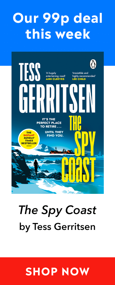 Advert for our 99p eBook deal of the week - The Spy Coast by Tess Gerritsen. Click here for more information