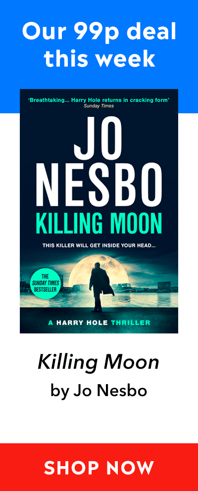 Advert for our 99p eBook deal of the week - Killing Moon by Jo Nesbo. Click here for more information.