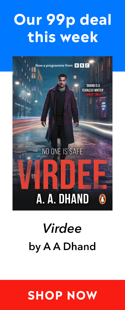 Advert for our 99p eBook deal of the week - Virdee by A A Dhand. Click here for more information.